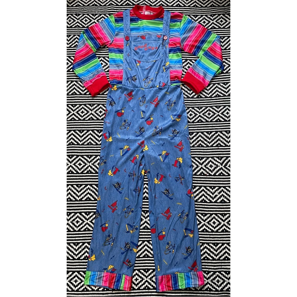 Spirit Halloween Chucky 2 in 1 Overalls Costume - Picture 3 of 16